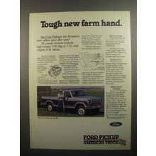 1985 Ford Pickups Ad - New Farm Hand