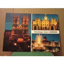 multiview, LONDON. used postcard 1980's John Hinde '=