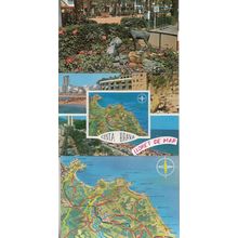 Reindeer Statue Detalle Del Paseo Lloret De Mar Sailing Boats Spanish Postcard