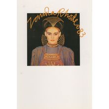 Zandra Rhodes Medieval Fashion Collection London Poster Postcard