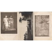 Katep Priest Wife Shepherd Mural 3x Egyptian Old Postcard s