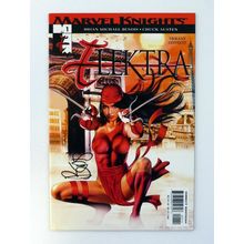 Elektra #1 Marvel Comics One-Shot Signed by Brian Michael Bendis NM+ 2001