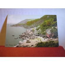 ANSTEY'S COVE, TORQUAY, DEVON unused antique postcard =