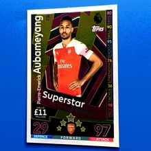 Match Attax 2018/19 Pierre Emerick Aubameyang SUPERSTAR LIMITED EDITION LE11