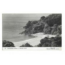 Blackpool Sands, A Devon Cove, RP Postcard.