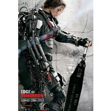 Edge of Tomorrow (2014)_2 Movie Film Poster Canvas iconic design