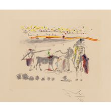 Salvador Dalí Tauromachie surréaliste 1966-67 Picture 3 Poster Canvas Movie Film