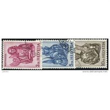 1961 3 different values - #485 fine used (o)
