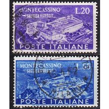ITALIEN ITALY [1951] MiNr 0837-38 ( O/used )