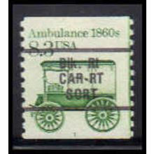 2128a 8.3c Ambulance Fine MNH Dry Gum CNS 1 PA5900