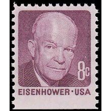 1395 8c Dwight Eisenhower Fine MNH BPS Bot V4643