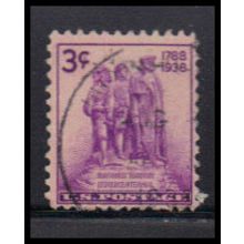 Used 837 3c Northwest Territory Barely Clears KA8414