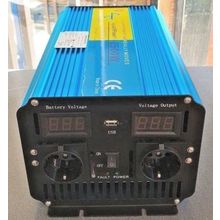 NUEVO CONVERTIDOR INVERSOR ONDA PURA DE 12V DC A 220V 2500W MAXIMO 5000W DE PICO