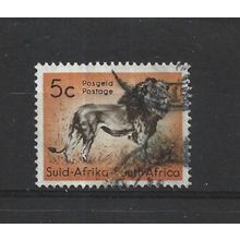 SouthAfrica.SG191 5c Lion.Fine Used.Aug25