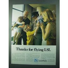 1969 LSI Lear Siegler Ad - Thanks For Flying LSI