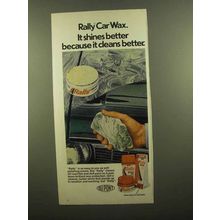 1976 Du Pont Rally Wax Ad - Shines Better