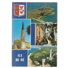 multiview, ILE-DE-RE, , , FRANCE unused postcard #