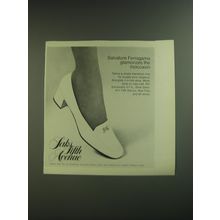 1974 Saks Fifth Avenue Salvatore Ferragamo Shoes Ad - Glamorizes Moccasin