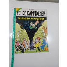 F.C. de kampioenen buziness is buziness 1998 comic in dutch paperback