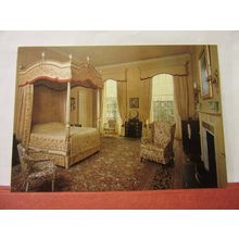THE BED CHAMBER, GEORGIAN HOUSE, EDINBURGH, SCOTLAND unused postcard =