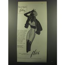 1953 Flexees Flatterin' Girdle Ad - Finest figure flattery