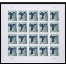 Hummingbird 34 Cent Pane of 20 Postage Stamps Scott 4857