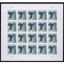 Hummingbird 34 Cent Pane of 20 Postage Stamps Scott 4857