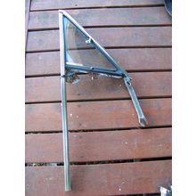 1966 PLYMOUTH BELVEDERE SATELLITE 2D HARD TOP RH WING WINDOW & FRAME OEM