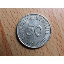1981j 50 Pfennig Germany Coin