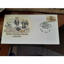 150 yrs secondary education in australia 1982 ouse 7461 postmark pse