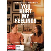 You Hurt My Feelings DVD | Julia Louis-Dreyfus, Tobias Menzies | Region 4