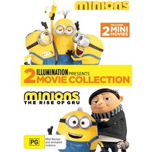 Minions / Minions: The Rise of Gru DVD | Region 4
