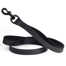 Dog Pet Waterproof Multi-Handle Leash Black W 3/4" - L 4'