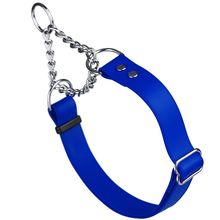 Dog Pet Martingale Collar W 1" x L 20"-26" Blueberry Royal Blue