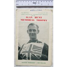 1965 Cradley Heath Alan Hunt Mem.Trophy Speedway Programme - Abandoned - 2nd Aug