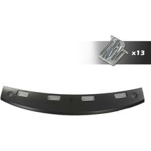 PIT66 Truck Upper Black Plastic Dashboard Panel Compatible with Dodge RAM 1500 2