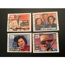 ICOLLECTZONE US 2775-78 Country Singers VF used