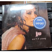 J Lo CD Promo Maxi Single 2 Tracks Aint It Funny In A Card Sleeve HMV Import