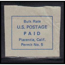 Used Revenue Permit Placentia, CA. E0106