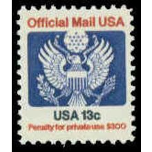 O129 13c Eagle Fine MNH G0611