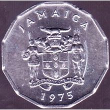 1975 Jamaica 1 Cent Coin