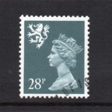 Scotland - 1971-93 - 28p Deep Bluish Grey (sg S75) Used