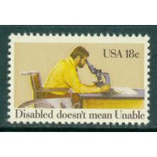 1925 18c Disabled Fine MNH MA0861