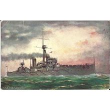 Naval HMS DREADNOUGHT Tuck Oilette Postcard (9472)