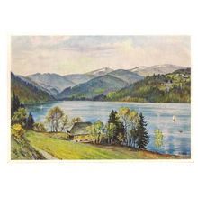 FELDBERG, GERMANY unused vintage postcard =