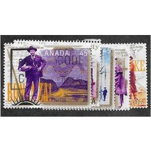 CAN 1996 (SET) 'YUKON GOLD RUSH' (4v) FINE USED (EBID71-363)