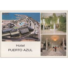 Gran Canaria Aparthotel Puerto Azul Spain Giant Staircase Postcard
