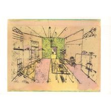 Paul Klee Haunting Hallucinates Perspectives French Vintage Painting Postcard