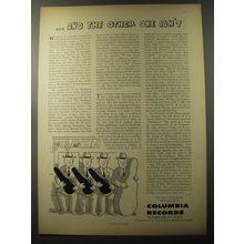 1953 Columbia Records Ad - And the other one isn't