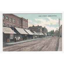 The High Street Wealdstone Postcard Middlesex M Wenham